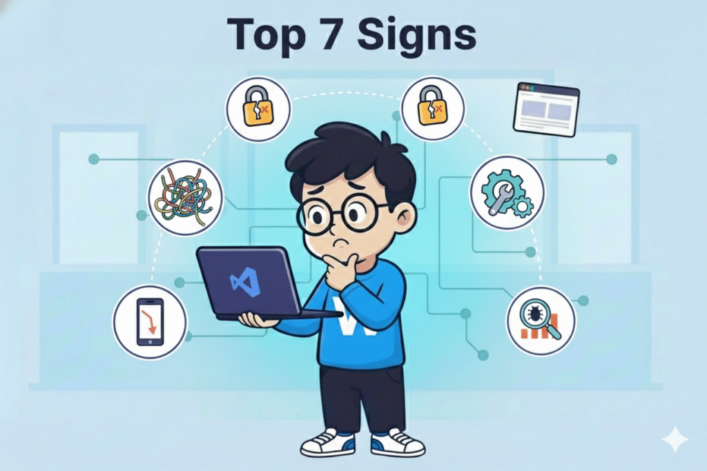 Top 7 Signs Your Website Needs Professional Maintenance