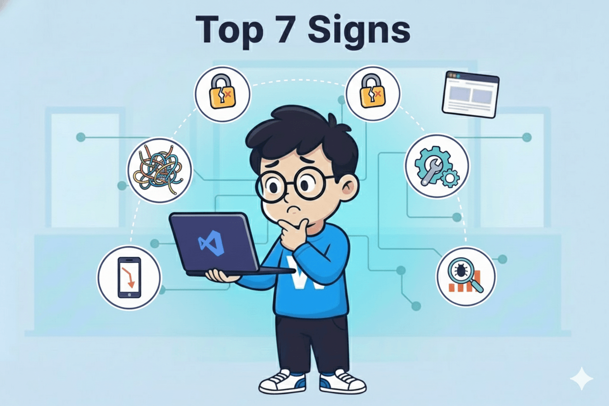 Top 7 Signs Your Website Needs Professional Maintenance